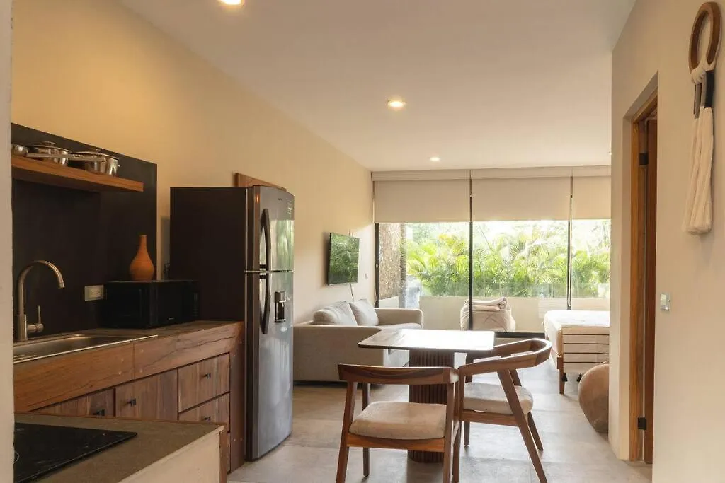 Estudio Con Terraza Vistas A La Alberca-La Veleta Tulum Apartment